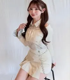 NOMAE チェックシャツレイヤードニット - メルカリ