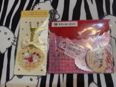 mikko×サンリオ　一番くじ　チャームイエロー　ステッカーセット