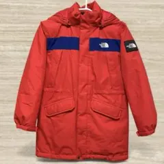 美品 ノースフェイス ダウンジャケット 赤 レッド 150