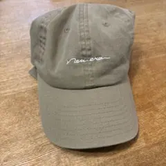 NEW ERA キャップ ベージュ