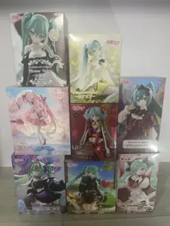 らき☆すた 初音ミク フィギュア まとめ売り8個セット - メルカリ