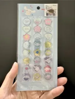 【国内正規品】おはじきふうシール　サンリオ　シナモロール