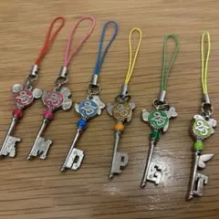 東京ディズニーリゾート 25周年記念ストラップ 6個セット