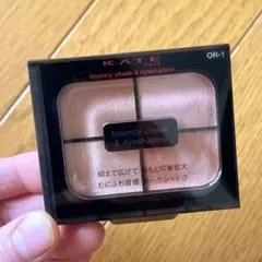 ★新品★KATE バウンシーチークシャドウ OR-1（パウダリーアプリコット）のサムネイル