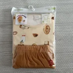 【新品未使用】パンどろぼう　UNIQLO パジャマ110