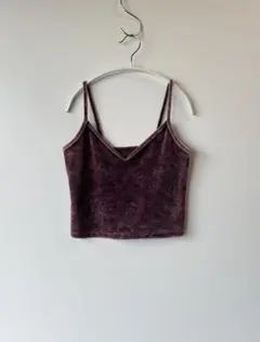 00s パイル キャミソール パープル itimi hookedのサムネイル