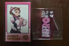 ヒロアカ　麗日お茶子　Wフォトカードコレクション Wダイカットクリアステッカー