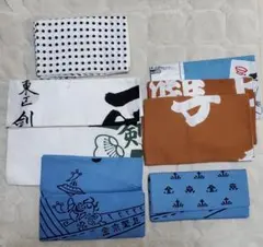 和風手ぬぐいセット 5種 8枚