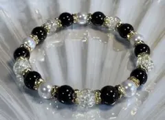 (687) 天然石 ブレスレット⟡.·