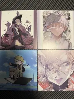 文豪ストレイドッグス アニメイト特典 4点セット 文スト