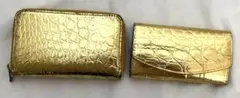 本革小銭入れ＆キーケース