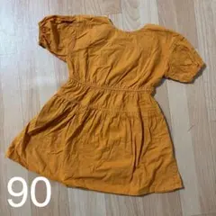 WILL MERY ワンピース 90cm マスタードのサムネイル