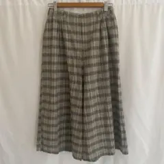 スタジオクリップ　リネンコットンレーヨンイージーワイドパンツ