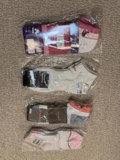 テニス　レディース　ソックス　4点セット　Prince ディアドラ