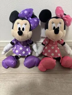 ミニーの日　ぬいぐるみチャーム　 ピンク　紫　ディズニーリゾート　まとめ売り