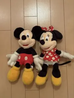[即日発送]ディズニー ミッキー＆ミニー ぬいぐるみ 2体セット