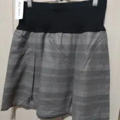 スカート　グレー系　3L