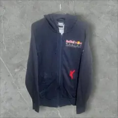 puma redbull コラボ フーディ ジップパーカー ネイビー サイズXS
