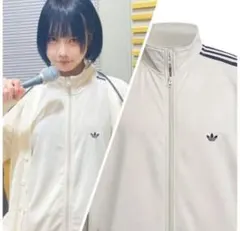 【人気カラー‼️】 adidasベッケンバウアージャージ XL あのちゃん 古着