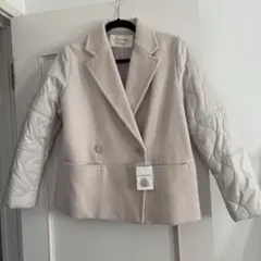 ユナイテッドアローズ　ライトベージュ　ショートコート　ジャケット