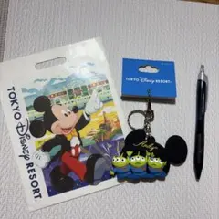 Tokyo Disney Resort リトルグリーンメン キーチェーンのサムネイル