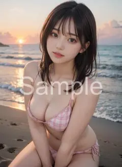 ◆一点物◆A4 ポスター◆水着 コスプレ グラビア 【特典あり】m10063