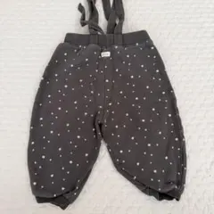 オーガニックズー　サロペット パンツ ドット柄 1-2y