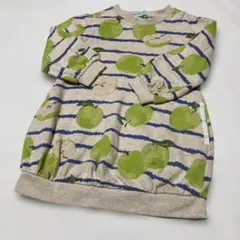 ハッカキッズ110トップスロングトレーナー