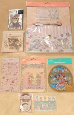 【セット】ディズニーイースター　とんすけ　ミスバニー　封筒セット　他　まとめ売り