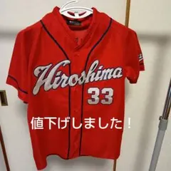 K26447）広島東洋カープ 菊池涼介 レプリカユニフォーム L デサント製