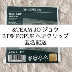 &TEAM JO ジョウ BTW POPUP ヘアクリップ 匿名配送