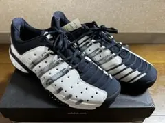 【未使用級】adidas バリケード5 クラシック黒赤白 SIZE 26cm 未使用級】adidas バリケード5 クラシック黒赤白 SIZE 26cm