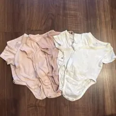 H&M ボディスーツ 5枚セット 新生児用　50cm