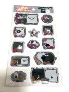 【タイムセール】エアインマスコットシール モノクロブー サンエックス 正規品