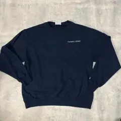 00s champion チャンピオン 刺繍 スウェット ネイビー