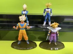 ★ドラゴンボール 超造形魂 フィギュア 4体 悟空 悟飯 ベジータ トランクスのサムネイル