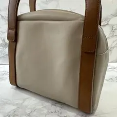 ルーコレクション 馬毛 ホースヘア バッグ ハンドバッグ ベージュ 