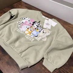 新品未使用＊ブルーイ完売品　裏起毛トレーナー110~115cm