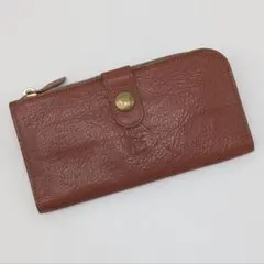 イルビゾンテ 二つ折り 長財布 ブラウン スリム ウォレット コインケース