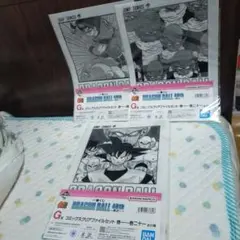 ドラゴンボール40周年一番くじ G賞 クリアファイル 3種