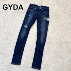 GYDA ジェイダ SIDE RIPPED スキニーデニムパンインディゴ
