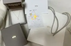 ete マイプレシャス K10YG アクアマリン ネックレス⭐︎箱・販売証明書