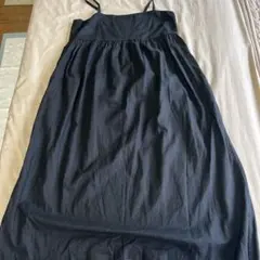 UNIQLO キャミワンピース ブラック XXL
