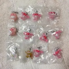 【12点まとめ売り】サンリオキャラクターズ ゆるっとめじるしアクセサリー