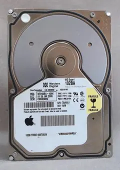 Apple WD 10GB IDE接続 3.5インチHDD 102BAのサムネイル