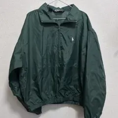 Polo by Ralph Lauren ダークグリーン ナイロンジャケット