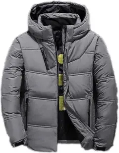 一点限りおまけ付‼️[KAPE1] ダウンジャケット フード付き