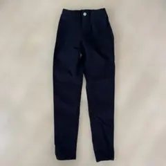 GU 黒 スリムフィット 長ズボン130