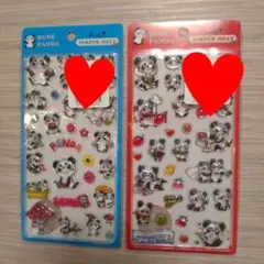 正規品　匿名配送　pukpuk Jelly 内藤ルネ パンダシール