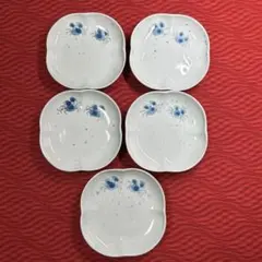113 有田焼　貴窯　蟹絵柄　皿　5枚セット